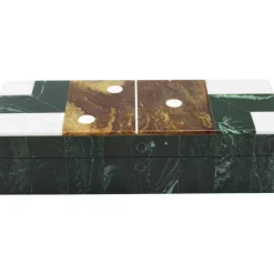Sonstiges & Zubehör Accessoires|KARE Design Deko Objekt Domino Grun 21X5Cm