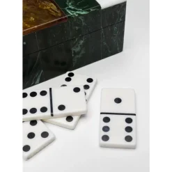 Sonstiges & Zubehör Accessoires|KARE Design Deko Objekt Domino Grun 21X5Cm