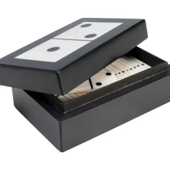 Sonstiges & Zubehör Accessoires|KARE Design Deko Objekt Domino Schwarz/Weis 14X5Cm
