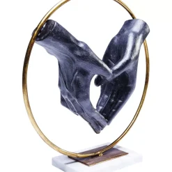 Deko & Geschenkartikel|KARE Design Deko Objekt Elements Heart Hand 33,5Cm