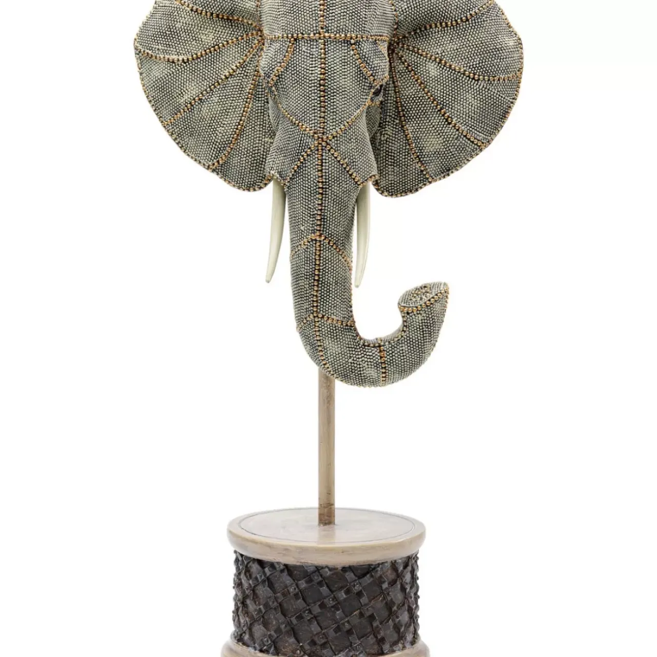 Deko & Geschenkartikel|KARE Design Deko Objekt Elephant Head Pearls 49Cm