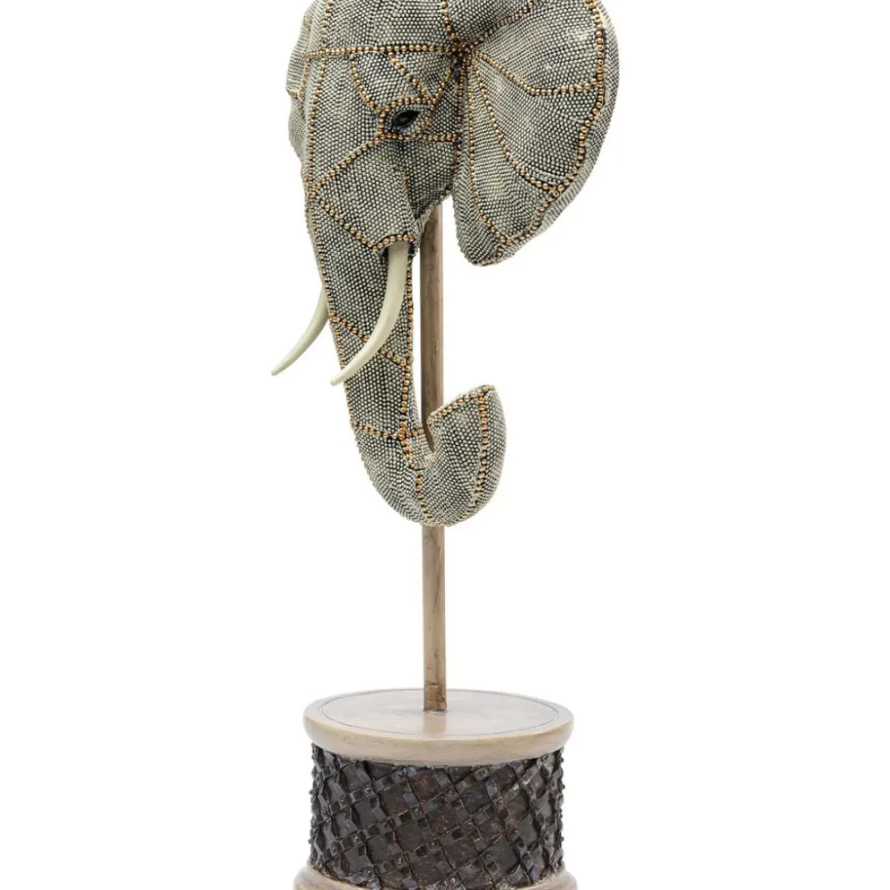 Deko & Geschenkartikel|KARE Design Deko Objekt Elephant Head Pearls 49Cm