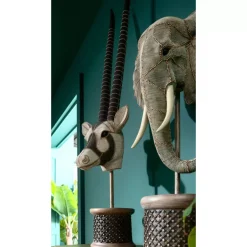 Deko & Geschenkartikel|KARE Design Deko Objekt Elephant Head Pearls 76
