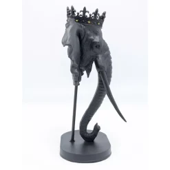 Deko & Geschenkartikel|KARE Design Deko Objekt Elephant Royal Schwarz 57Cm