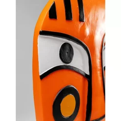 Deko & Geschenkartikel|KARE Design Deko Objekt Face Orange 50Cm