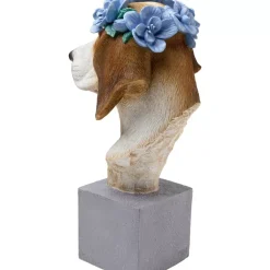 Deko & Geschenkartikel|KARE Design Deko Objekt Fiori Beagle 47Cm