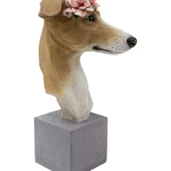 Deko & Geschenkartikel|KARE Design Deko Objekt Fiori Greyhound 47Cm