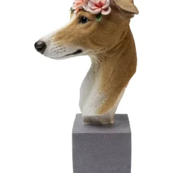 Deko & Geschenkartikel|KARE Design Deko Objekt Fiori Greyhound 47Cm