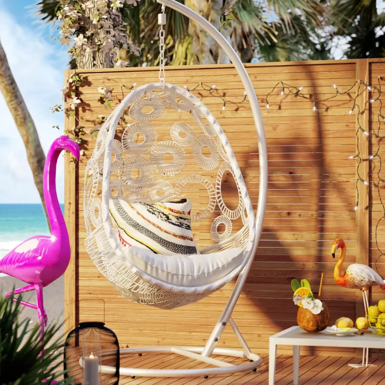 Deko & Geschenkartikel|KARE Design Deko Objekt Flamingo Road 75Cm