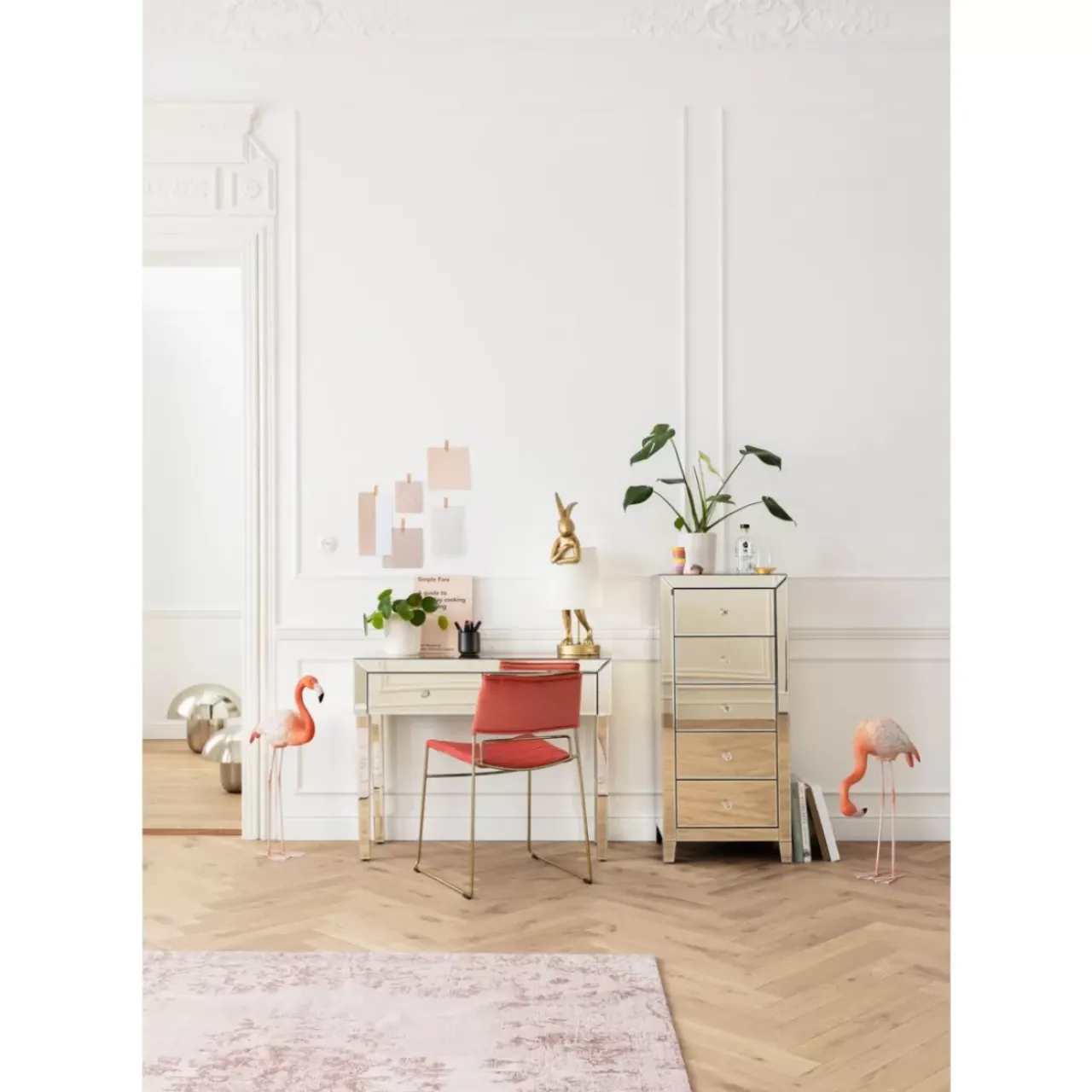 Deko & Geschenkartikel|KARE Design Deko Objekt Flamingo Road 75Cm