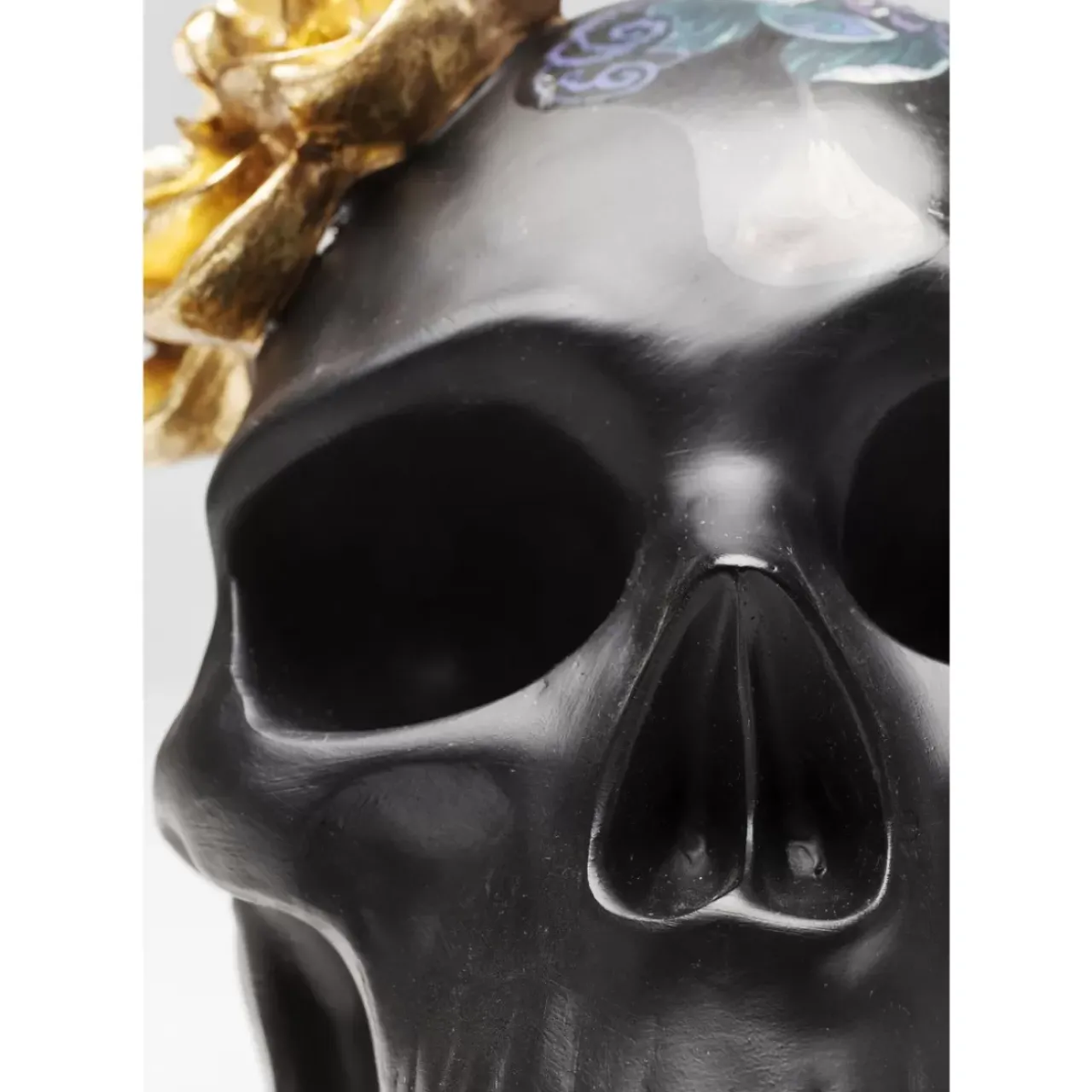 Deko & Geschenkartikel|KARE Design Deko Objekt Flower Skull 22Cm