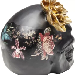 Deko & Geschenkartikel|KARE Design Deko Objekt Flower Skull 22Cm