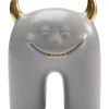 Deko & Geschenkartikel|KARE Design Deko Objekt Funny Teeth Grau 15Cm