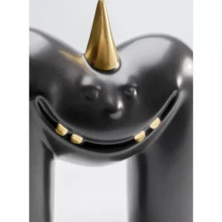 Deko & Geschenkartikel|KARE Design Deko Objekt Funny Teeth Schwarz 15Cm