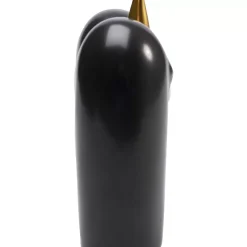 Deko & Geschenkartikel|KARE Design Deko Objekt Funny Teeth Schwarz 15Cm