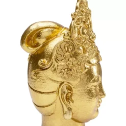 Deko & Geschenkartikel|KARE Design Deko Objekt Goddess Head Gold 39Cm