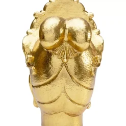 Deko & Geschenkartikel|KARE Design Deko Objekt Goddess Head Gold 39Cm