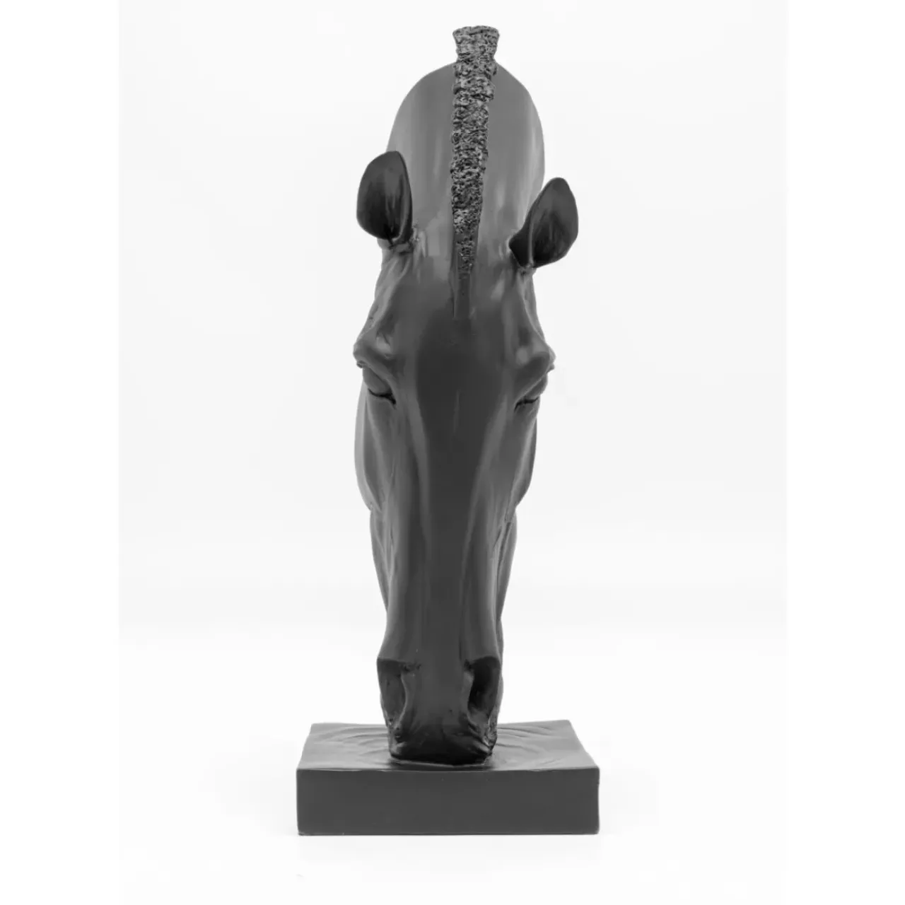Deko & Geschenkartikel|KARE Design Deko Objekt Horse Face Schwarz 57Cm