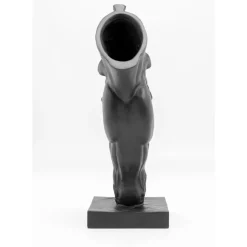 Deko & Geschenkartikel|KARE Design Deko Objekt Horse Face Schwarz 57Cm