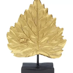 Deko & Geschenkartikel|KARE Design Deko Objekt Leaves Gold 17Cm