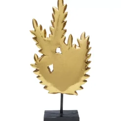 Deko & Geschenkartikel|KARE Design Deko Objekt Leaves Gold 14Cm