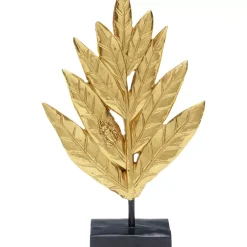 Deko & Geschenkartikel|KARE Design Deko Objekt Leaves Gold 15Cm