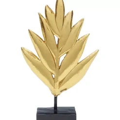 Deko & Geschenkartikel|KARE Design Deko Objekt Leaves Gold 15Cm