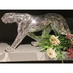 Deko & Geschenkartikel|KARE Design Deko Objekt Leopard Mosaic 95Cm