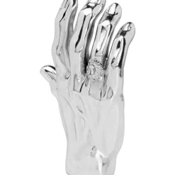 Deko & Geschenkartikel|KARE Design Deko Objekt Mano Diamond Ring Silber