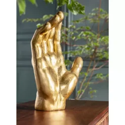 Deko & Geschenkartikel|KARE Design Deko Objekt Mano Gold