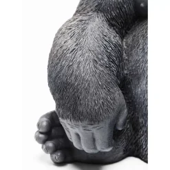 Deko & Geschenkartikel|KARE Design Deko Objekt Monkey Gorilla Side Medium Schwarz