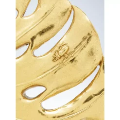 Deko & Geschenkartikel|KARE Design Deko Objekt Monstera Leaf Gold 36Cm