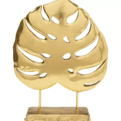 Deko & Geschenkartikel|KARE Design Deko Objekt Monstera Leaf Gold 36Cm