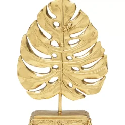 Deko & Geschenkartikel|KARE Design Deko Objekt Monstera Leaf Gold 26Cm