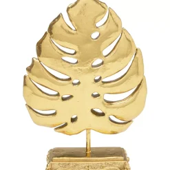 Deko & Geschenkartikel|KARE Design Deko Objekt Monstera Leaf Gold 26Cm