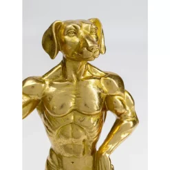 Deko & Geschenkartikel|KARE Design Deko Objekt Muscle Dog Gold