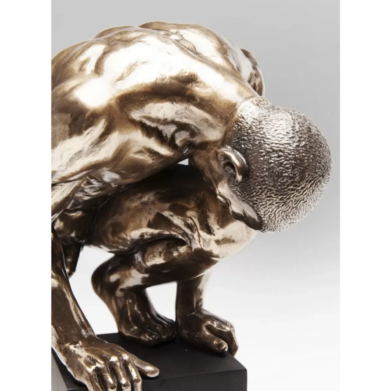 Deko & Geschenkartikel|KARE Design Deko Objekt Nude Man Stand Bronze 35Cm