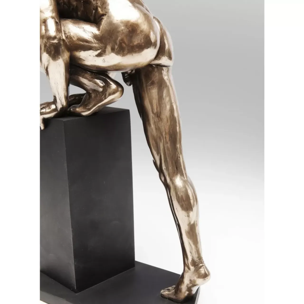 Deko & Geschenkartikel|KARE Design Deko Objekt Nude Man Stand Bronze 35Cm
