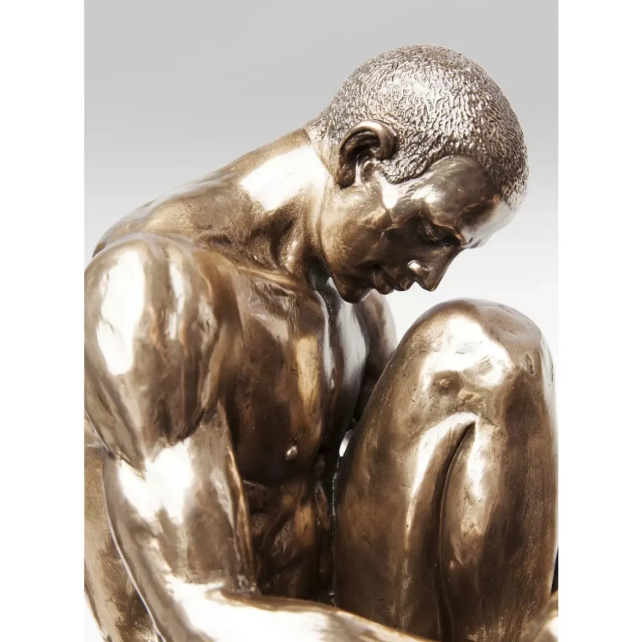 Deko & Geschenkartikel|KARE Design Deko Objekt Nude Man Stand Bronze 35Cm