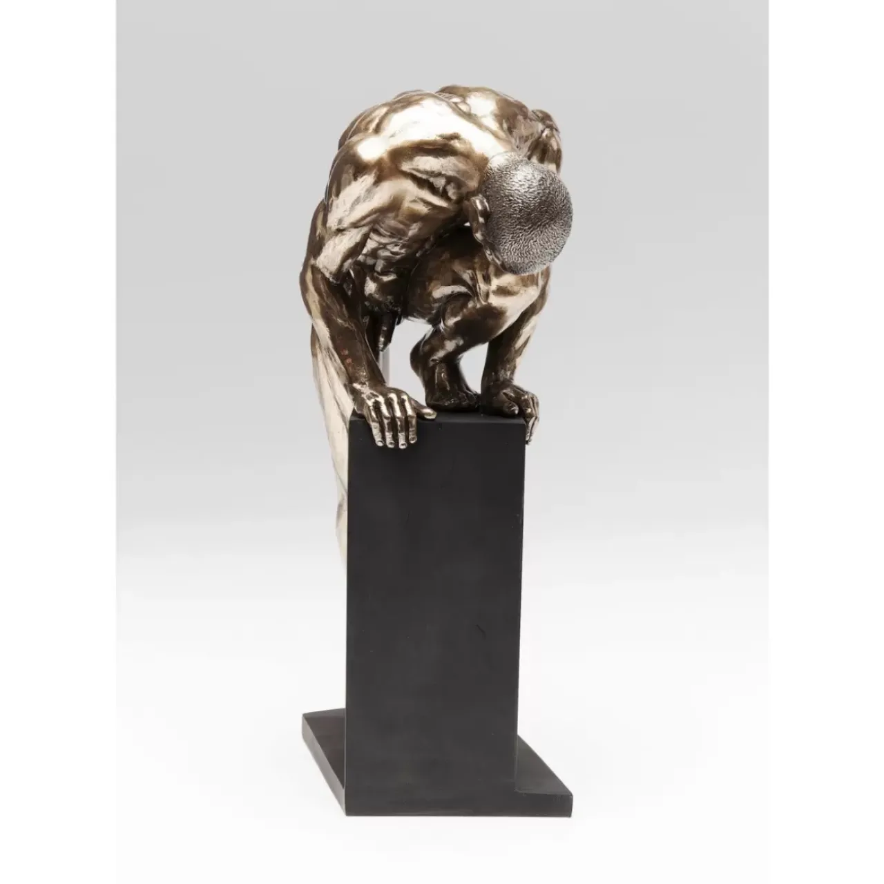 Deko & Geschenkartikel|KARE Design Deko Objekt Nude Man Stand Bronze 35Cm