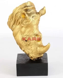 Deko & Geschenkartikel|KARE Design Deko Objekt Rhino Gold