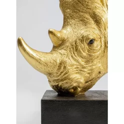 Deko & Geschenkartikel|KARE Design Deko Objekt Rhino Gold