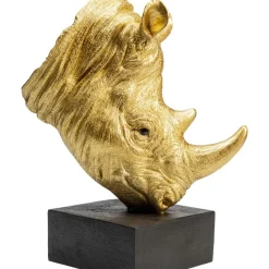 Deko & Geschenkartikel|KARE Design Deko Objekt Rhino Gold
