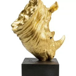 Deko & Geschenkartikel|KARE Design Deko Objekt Rhino Gold