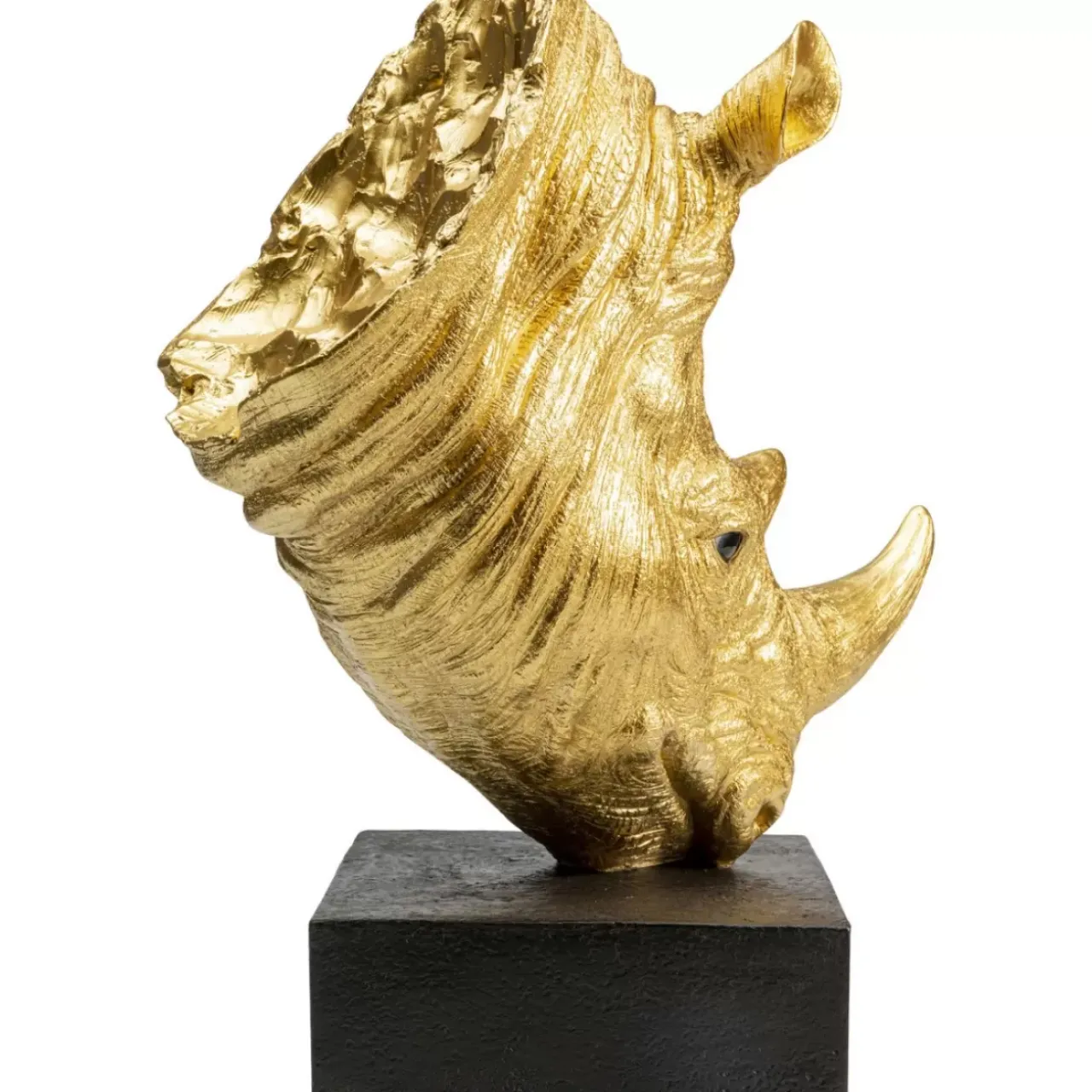 Deko & Geschenkartikel|KARE Design Deko Objekt Rhino Gold