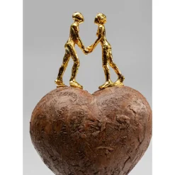 Deko & Geschenkartikel|KARE Design Deko Objekt Rock Heart Date 26Cm