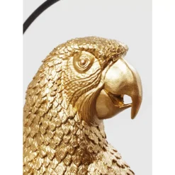 Deko & Geschenkartikel|KARE Design Deko Objekt Swinging Parrot Gold