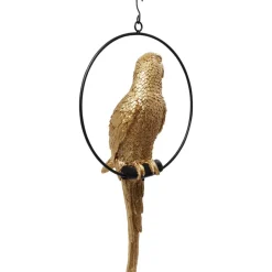 Deko & Geschenkartikel|KARE Design Deko Objekt Swinging Parrot Gold