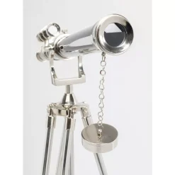 Deko & Geschenkartikel|KARE Design Deko Objekt Telescope Silber 125Cm