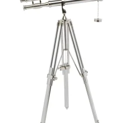 Deko & Geschenkartikel|KARE Design Deko Objekt Telescope Silber 125Cm